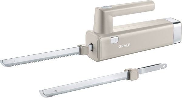 Graef - electric knife EK 508 with 2 knives, taupe