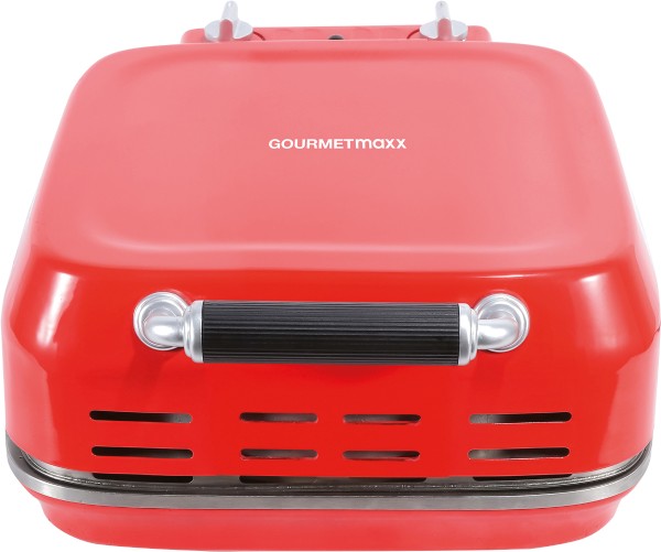gourmetmaxx - electric pizza oven, red