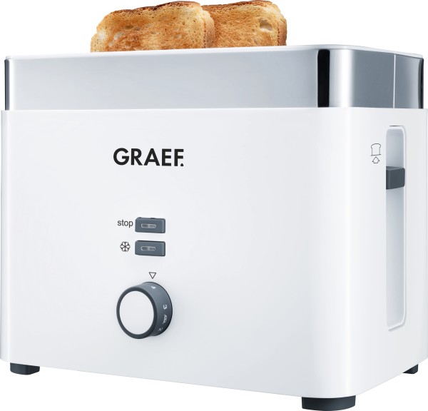 Graef - Toaster TO 61, weiß   weiß