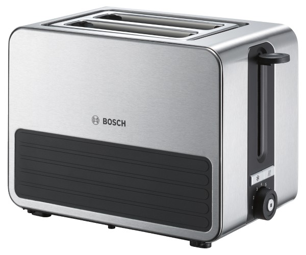 Bosch - Edelstahl-Toaster TAT7S25, grau/schwarz