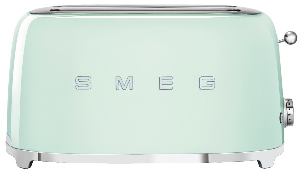 Smeg - stainless steel toaster TSF02PGEU, green