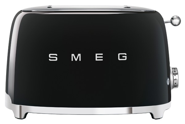 Smeg - Toaster TSF01BLEU, schwarz
