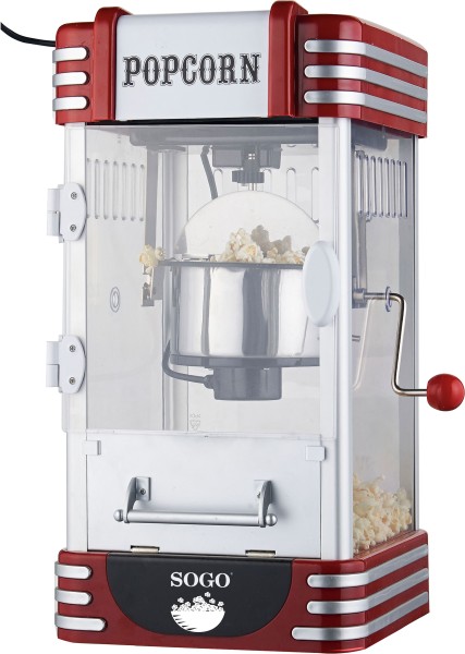 SOGO - Retro Popcorn-Maschine