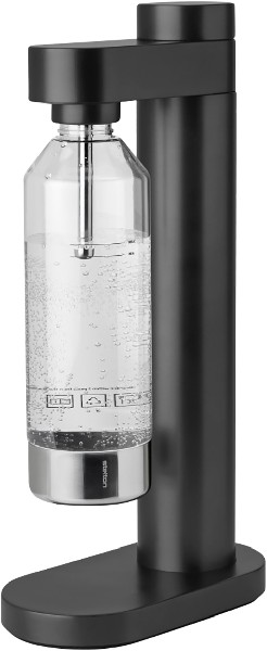 Stelton - sparkling water maker ‘Brus’, black metallic