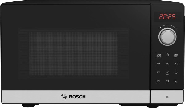 Bosch - Edelstahl Grill-Mikrowelle FEL023MS2, schwarz