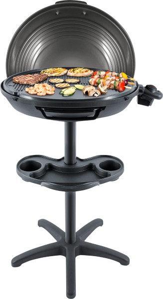 Steba - BBQ-Grill VG 325 mit Deckel, schwarz/grau metallic