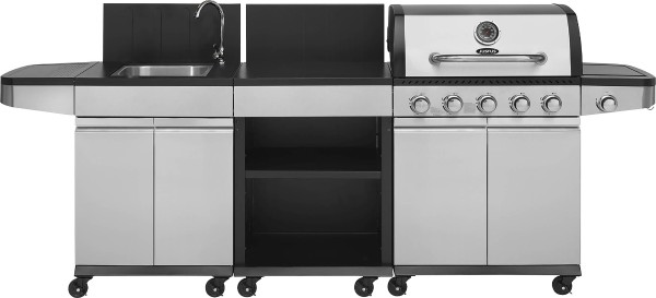 Justus - stainless steel gas grill kitchen 