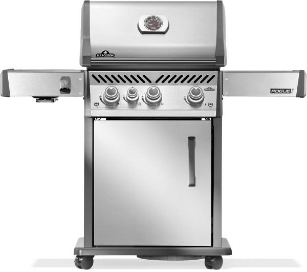 NAPOLEON - Edelstahl-Gasgrill ''Rogue PRO 425-2'' mit Seitenbrenner