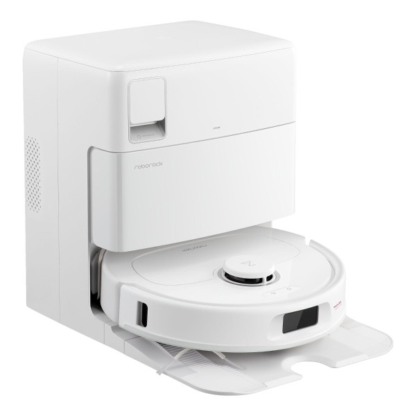 Roborock - Saug-/Wischroboter Qrevo Plus mitt Wasseranschluss, weiß