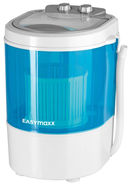 EASYmaxx - Mini-Waschmaschine, weiß/blau