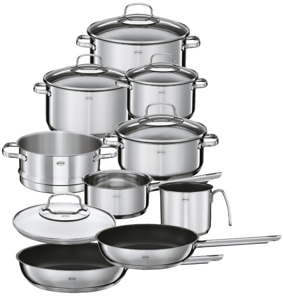 Rösle stainless steel pot set 