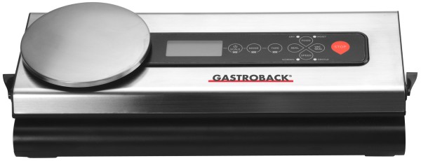 Gastroback - Edelstahl-Vakuumierer 