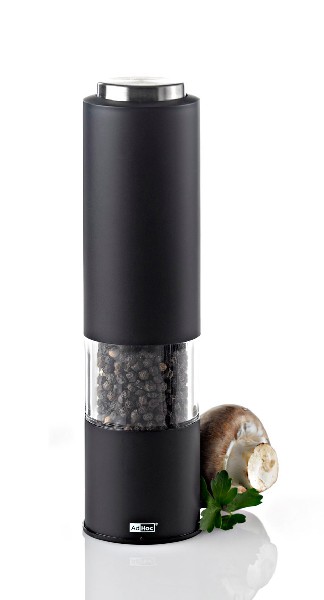 AdHoc - electric salt/pepper mill ‘Tropica’, black