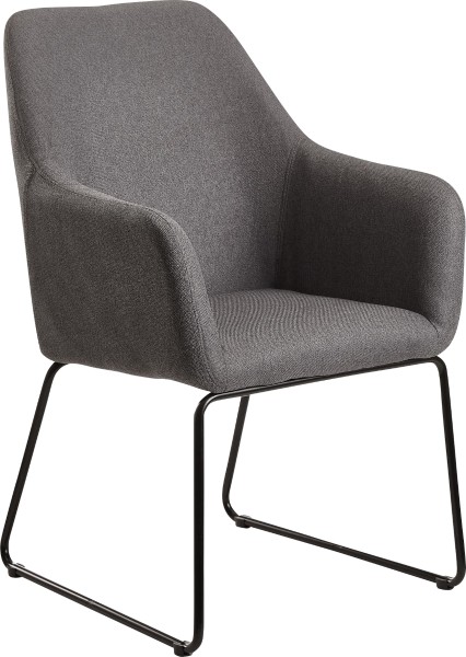 Wohnling - Dining Chair, dark grey