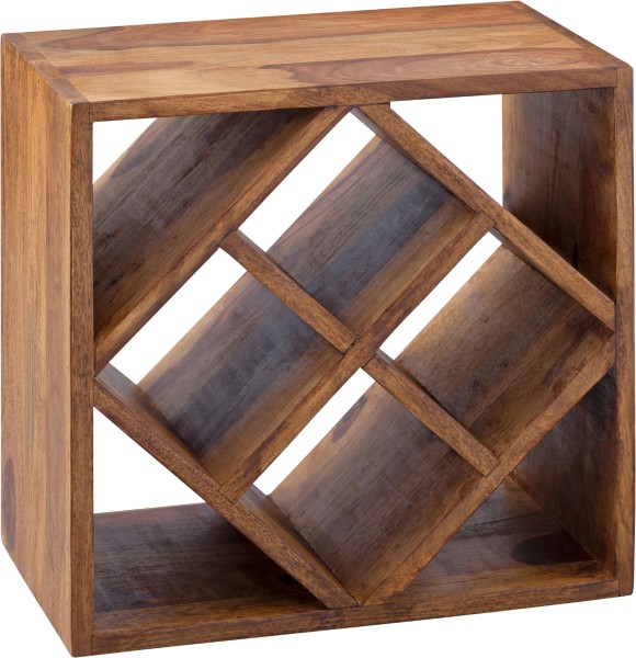 Wohnling - wine rack, solid wood