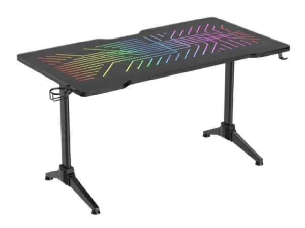 Deltaco Gaming - table GAM-150 with LED, black