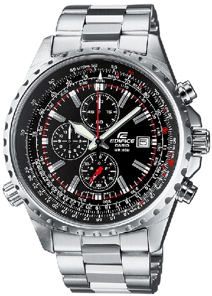 Casio - Edelstahl-Herrenchronograph 