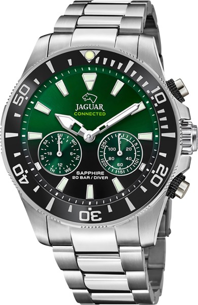 Jaguar - Edelstahl-Smartwatch 