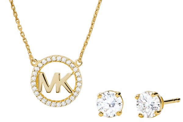 Michael Kors - Silber-Schmuckset MKC1260AN710, gold