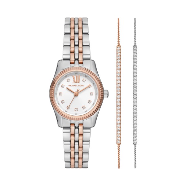 Michael Kors - stainless steel ladies‘ wristwatch set “Lexington? MK4817SET