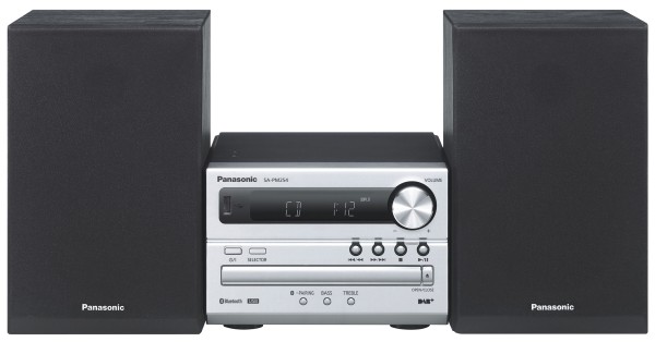 Panasonic - HiFi micro system SC-PM254, silver