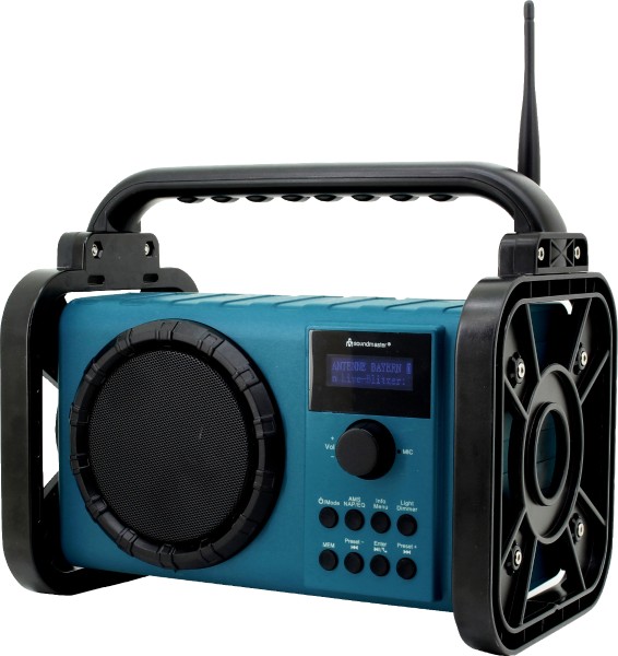 soundmaster - digitales Baustellenradio DAB 80