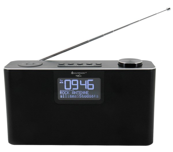 soundmaster highline - Bluetooth DAB+ Radio DAB700SW, schwarz