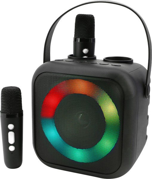soundmaster - Karaoke-System BT2024SW mit Bluetooth, schwarz