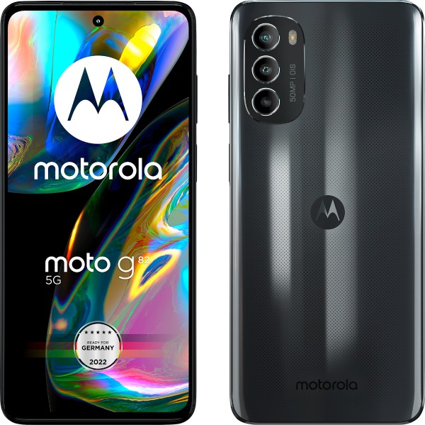 Motorola - Smartphone G82 5G 128 GB, meteor grau
