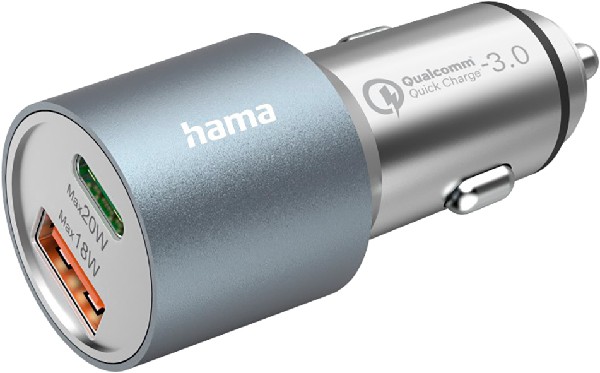 Hama - Auto-Schnellladegerät für Zigarettenanzünder