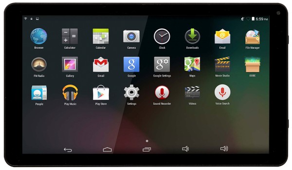 Denver - Tablet-PC TAQ-10253, schwarz