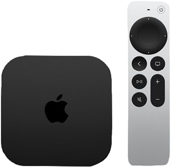 Apple - TV 4K 128 GB Wi-Fi + Ethernet, schwarz