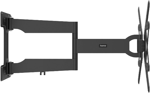 Hama - TV-Wandhalterung FULLMOTION extra langer Arm, schwarz