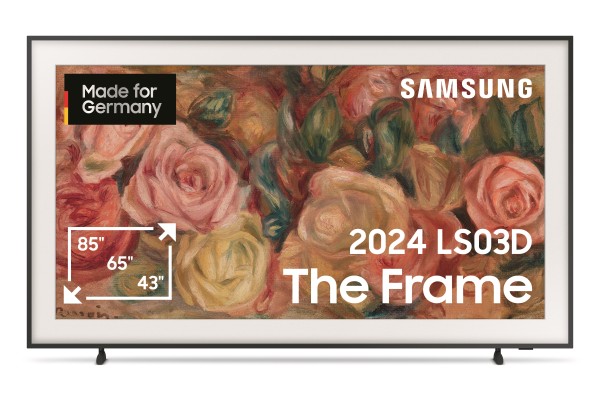 Samsung - 4K QLED TV ‘The Frame’ LS03D, 65 inch/165 cm, energy efficiency