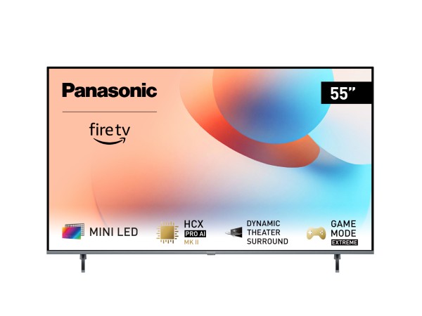 Panasonic - 4K Mini LED Fernseher TV-55W95AEG, 55 Zoll/139 cm, Energieeffizienzklasse G