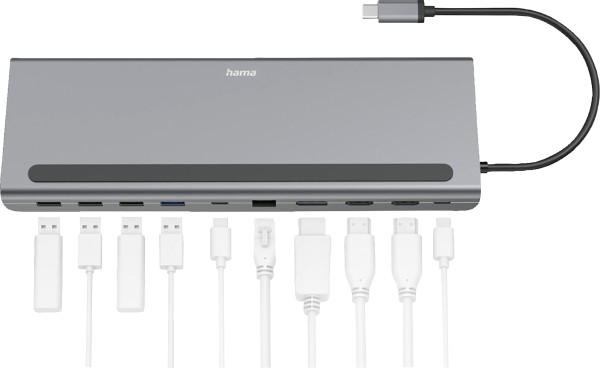Hama - 10-in-1 USB-C Docking-Station 