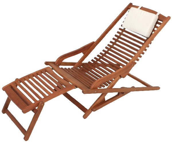 Garden Pleasure - relax lounger with foot part