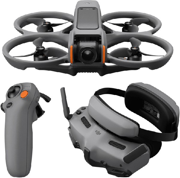 DJI - Drohne Avata 2 Fly More Combo mit 1 Akku