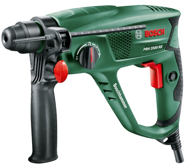Bosch - Bohrhammer PBH 2500 RE im Koffer  grün