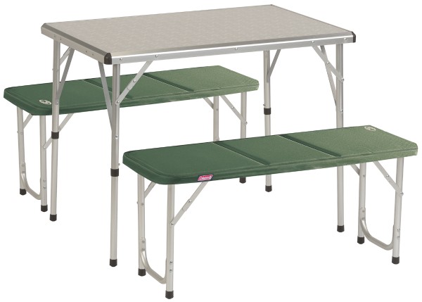Coleman - camping table with benches