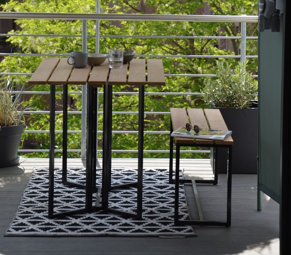 Jan Kurtz - Teak Folding Table + Bench 