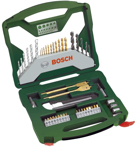 Bosch - Zubehörkoffer 50-tlg.   grün