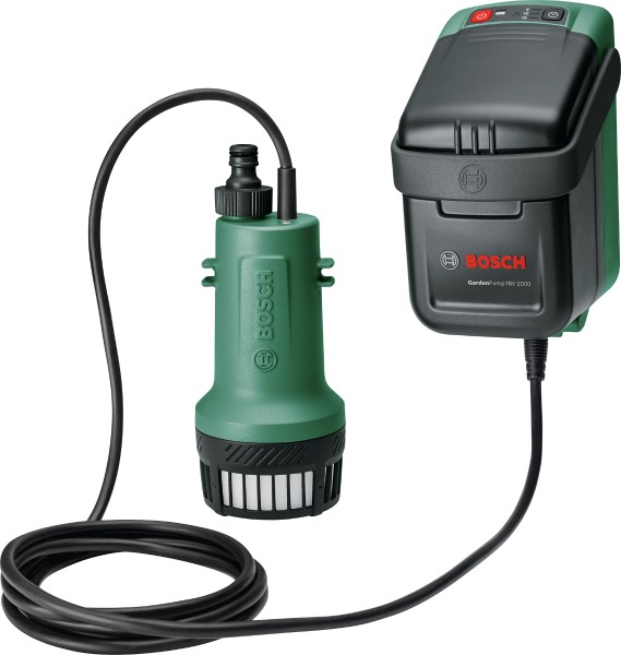 Bosch - Akku-Regenwasserpumpe GardenPump 18V-2000