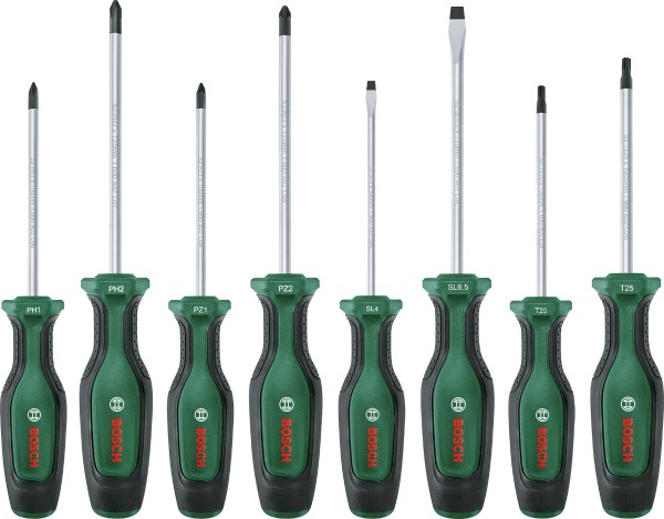 Bosch - screwdriver set 8 pcs.