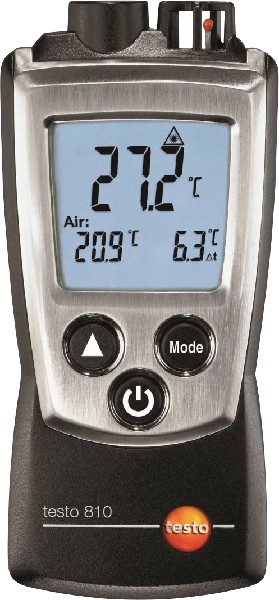 Testo - Infrarot-Thermometer 810 mit Laserfleck