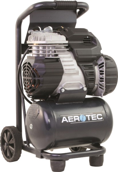 Aerotec - fahrbarer Kolbenkompressor Zenith 250 TECH ölfrei, schwarz