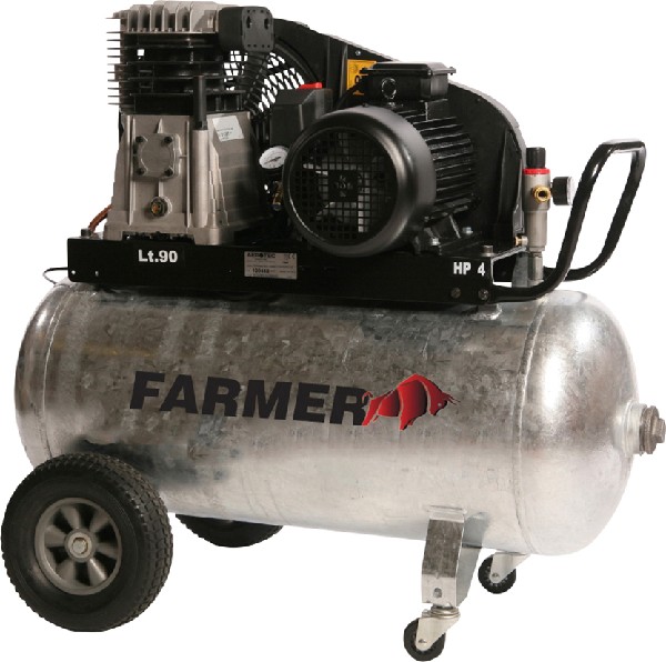 Farmer - fahrbarer Kolbenkompressor 600-90 Z