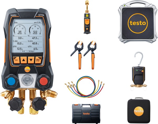 Testo - Wärmepumpen-Profi-Set 570s