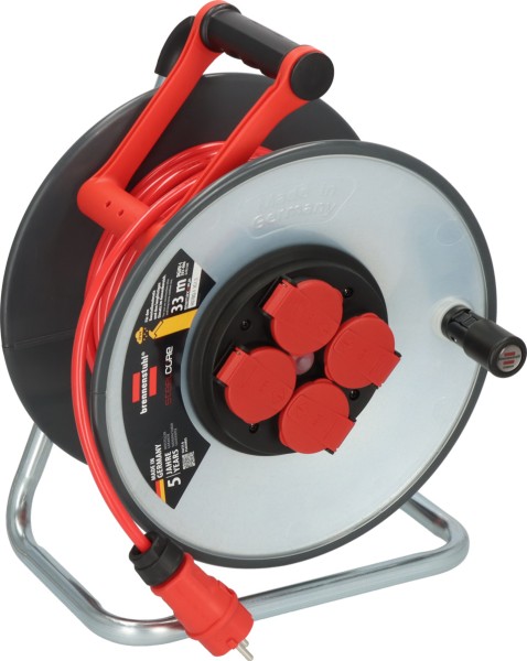 Brennenstuhl - Professional cable reel ‘SteelCore’ SC 3110 IP44, 33 m