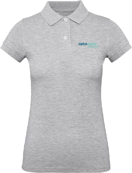 opta data Poloshirt Woman grau